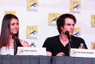 Ian Somerhardler y Nina Dobrev